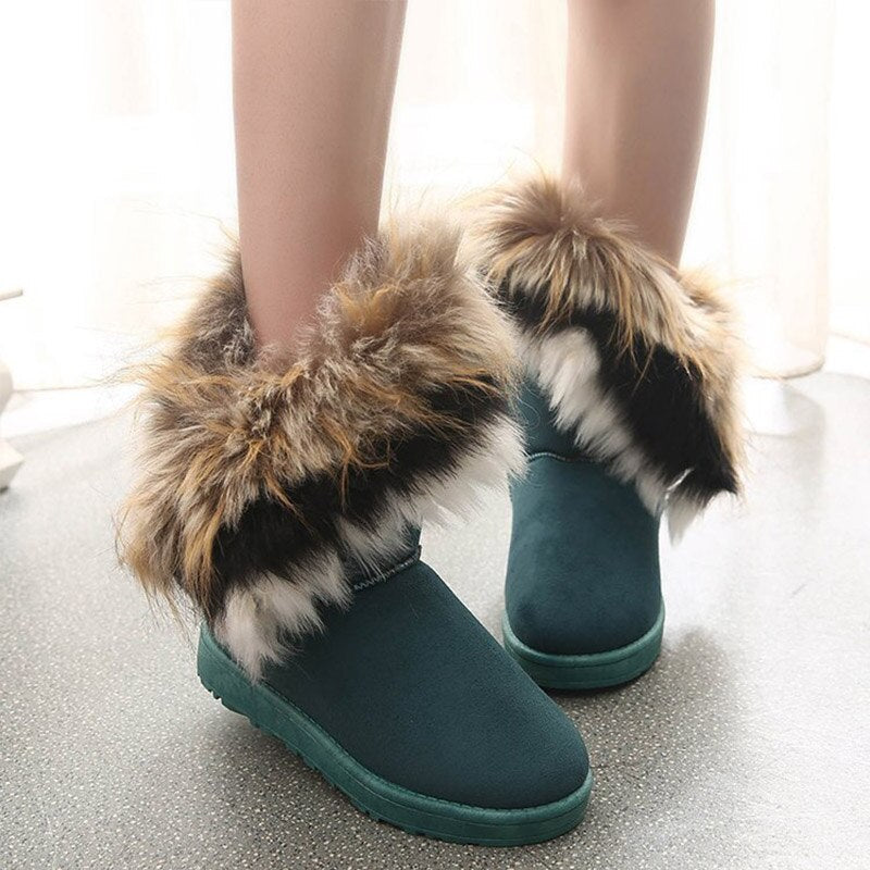 Women Fur Ankle Boots