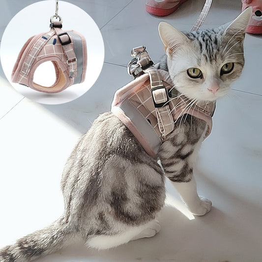 Plaid Cat Harnesses