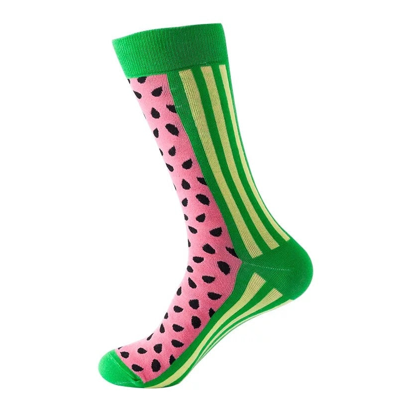 Watermelon Novelty animated socks