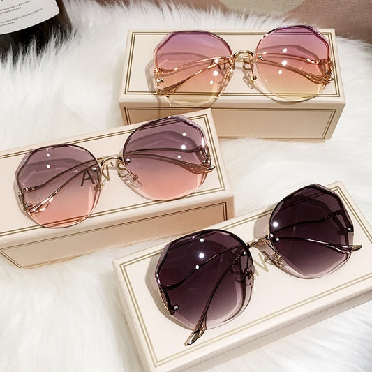 Branded Round Sunglasses 