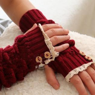 knitting hand warmers